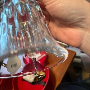 Waterford Crystal bell ornament 12 Days of Christmas - Golden Ring